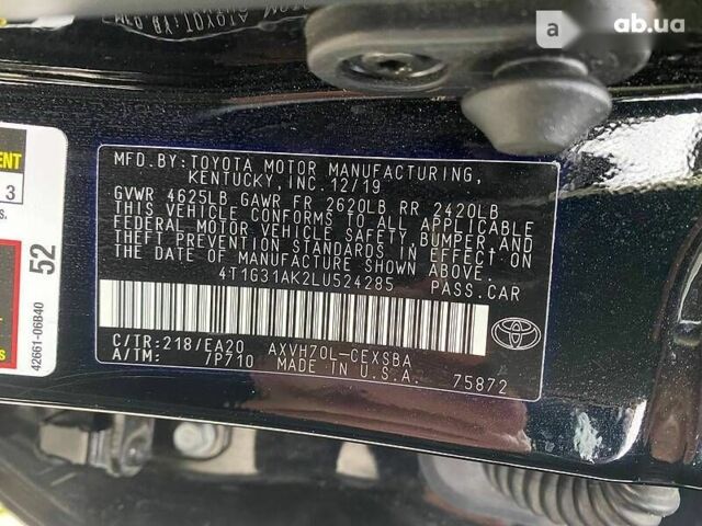 Тойота Камри, объемом двигателя 2.5 л и пробегом 23 тыс. км за 30900 $, фото 16 на Automoto.ua