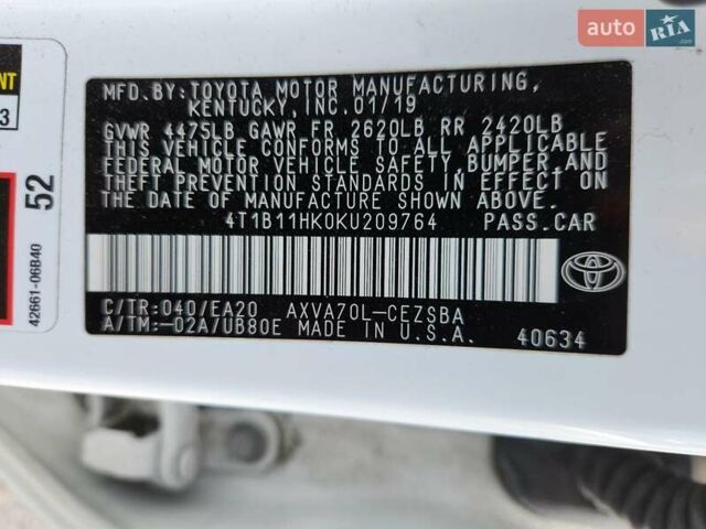 Тойота Камри 2019 в Харькове на Automoto.ua Тойота Камри, объемом двигателя 2.5 л и пробегом 137 тыс. км за 5600 $, фото 11 на Automoto.ua