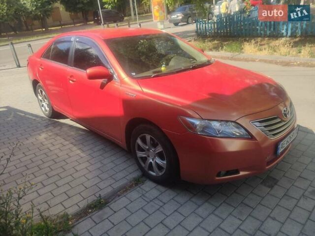 Желтый Тойота Камри, объемом двигателя 2.4 л и пробегом 373 тыс. км за 7000 $, фото 1 на Automoto.ua