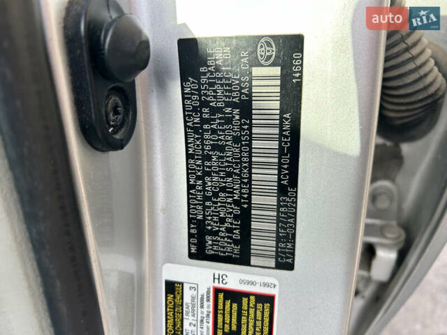 Сірий Тойота Камрі, об'ємом двигуна 2.4 л та пробігом 191 тис. км за 8300 $, фото 22 на Automoto.ua