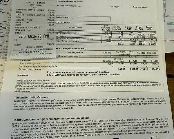 Сірий Тойота Камрі, об'ємом двигуна 2.36 л та пробігом 121 тис. км за 10500 $, фото 11 на Automoto.ua