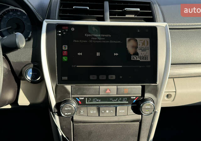 Серый Тойота Камри, объемом двигателя 2.49 л и пробегом 219 тыс. км за 15999 $, фото 13 на Automoto.ua