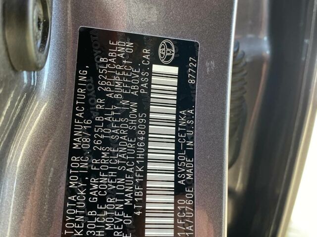 Серый Тойота Камри, объемом двигателя 2.5 л и пробегом 78 тыс. км за 16500 $, фото 33 на Automoto.ua