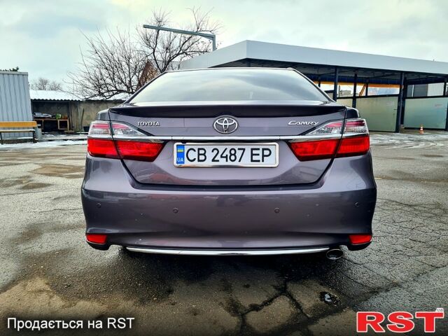 Серый Тойота Камри, объемом двигателя 2.5 л и пробегом 162 тыс. км за 16700 $, фото 12 на Automoto.ua