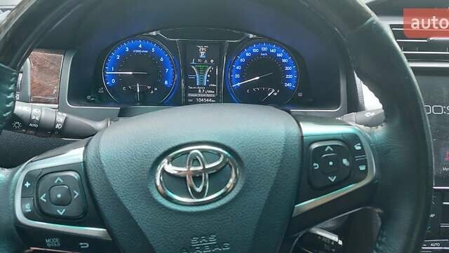 Серый Тойота Камри, объемом двигателя 2.5 л и пробегом 105 тыс. км за 21800 $, фото 13 на Automoto.ua