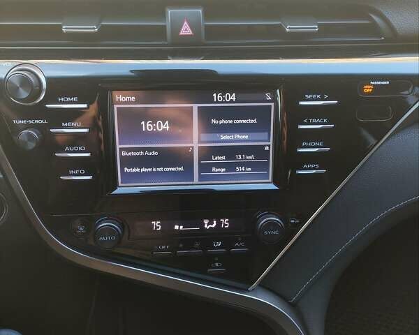 Серый Тойота Камри, объемом двигателя 2.49 л и пробегом 128 тыс. км за 19500 $, фото 22 на Automoto.ua