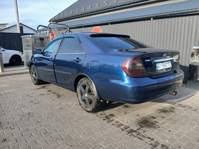 Синий Тойота Камри, объемом двигателя 3 л и пробегом 350 тыс. км за 5000 $, фото 2 на Automoto.ua