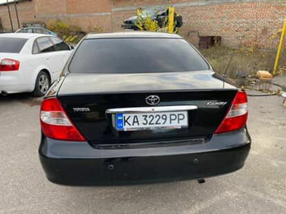 Синий Тойота Камри, объемом двигателя 2.4 л и пробегом 367 тыс. км за 3999 $, фото 3 на Automoto.ua