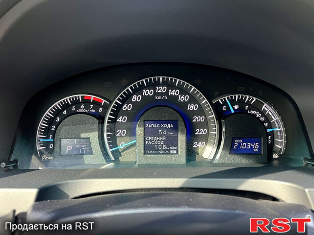 Синий Тойота Камри, объемом двигателя 2.5 л и пробегом 209 тыс. км за 13450 $, фото 6 на Automoto.ua