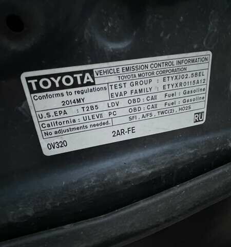 Синий Тойота Камри, объемом двигателя 2.49 л и пробегом 247 тыс. км за 14000 $, фото 31 на Automoto.ua