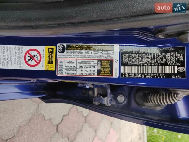 Синий Тойота Камри, объемом двигателя 2.5 л и пробегом 238 тыс. км за 13200 $, фото 30 на Automoto.ua