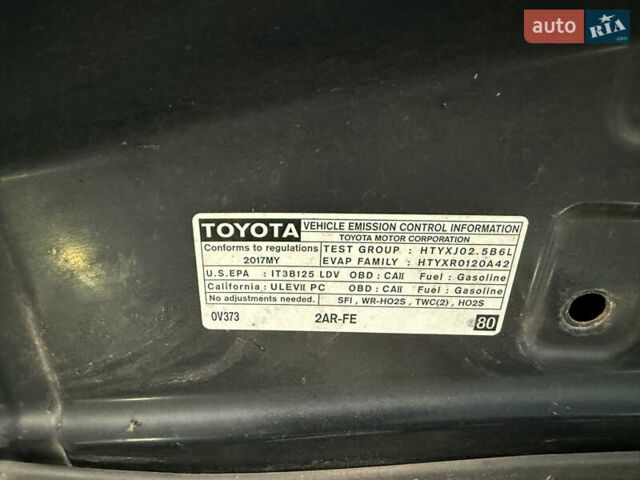 Синий Тойота Камри, объемом двигателя 2.49 л и пробегом 116 тыс. км за 16500 $, фото 16 на Automoto.ua