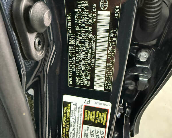 Синий Тойота Камри, объемом двигателя 2.49 л и пробегом 116 тыс. км за 16500 $, фото 14 на Automoto.ua