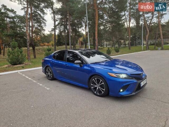 Синий Тойота Камри, объемом двигателя 2.49 л и пробегом 153 тыс. км за 18300 $, фото 8 на Automoto.ua