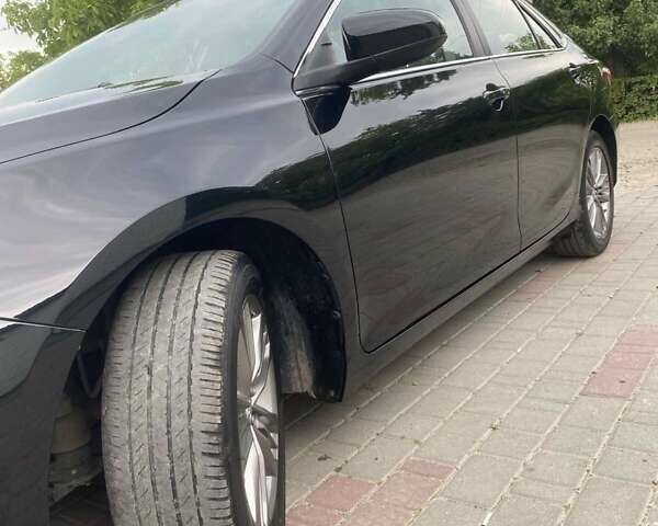 Синий Тойота Камри, объемом двигателя 2.49 л и пробегом 81 тыс. км за 16500 $, фото 2 на Automoto.ua