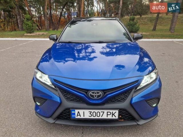 Синий Тойота Камри, объемом двигателя 2.49 л и пробегом 153 тыс. км за 18300 $, фото 17 на Automoto.ua