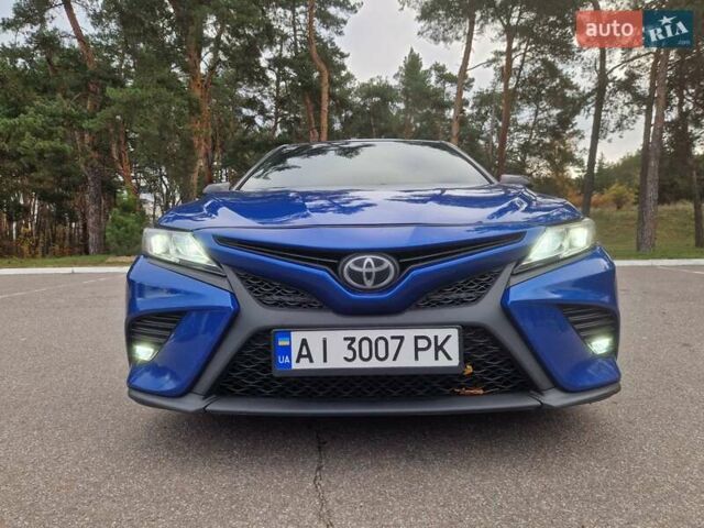 Синий Тойота Камри, объемом двигателя 2.49 л и пробегом 153 тыс. км за 18300 $, фото 15 на Automoto.ua