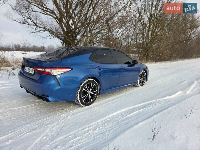 Синий Тойота Камри, объемом двигателя 2.49 л и пробегом 153 тыс. км за 18300 $, фото 19 на Automoto.ua