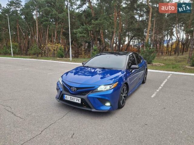 Синий Тойота Камри, объемом двигателя 2.49 л и пробегом 153 тыс. км за 18300 $, фото 14 на Automoto.ua