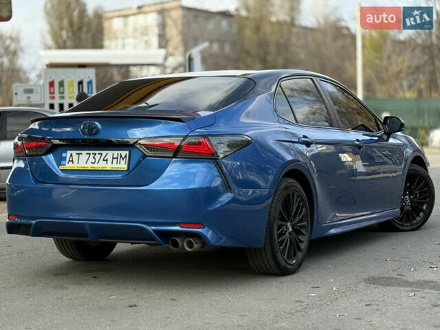Синий Тойота Камри, объемом двигателя 2.49 л и пробегом 92 тыс. км за 15999 $, фото 4 на Automoto.ua