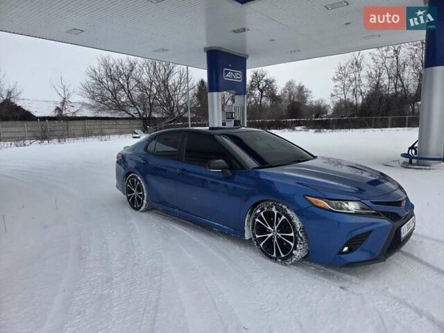 Синий Тойота Камри, объемом двигателя 2.49 л и пробегом 153 тыс. км за 18300 $, фото 6 на Automoto.ua