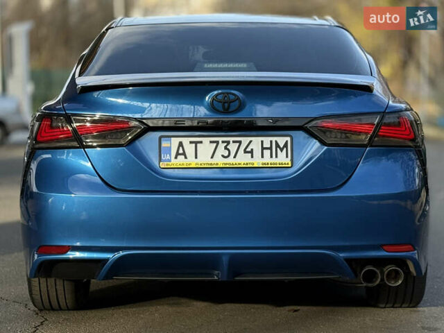 Синий Тойота Камри, объемом двигателя 2.49 л и пробегом 92 тыс. км за 15999 $, фото 3 на Automoto.ua