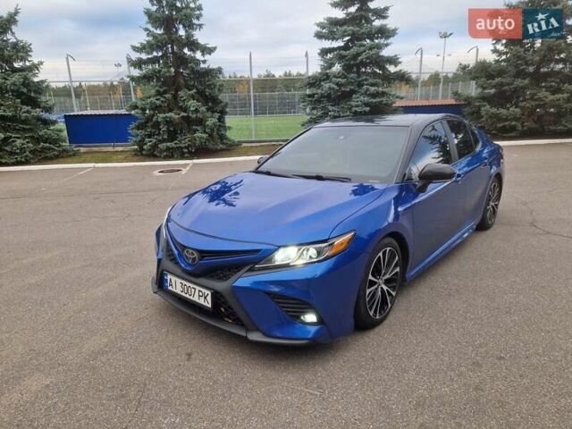 Синий Тойота Камри, объемом двигателя 2.49 л и пробегом 153 тыс. км за 18300 $, фото 2 на Automoto.ua
