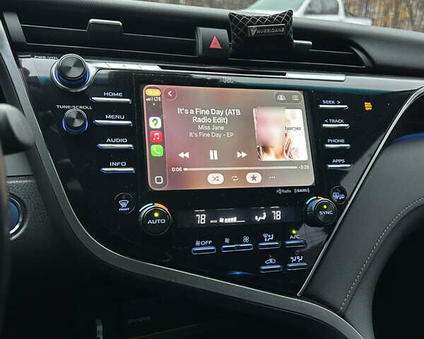 Синий Тойота Камри, объемом двигателя 2.49 л и пробегом 145 тыс. км за 26500 $, фото 15 на Automoto.ua