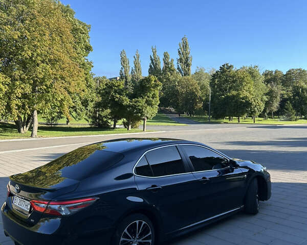 Синий Тойота Камри, объемом двигателя 2.49 л и пробегом 86 тыс. км за 21000 $, фото 6 на Automoto.ua