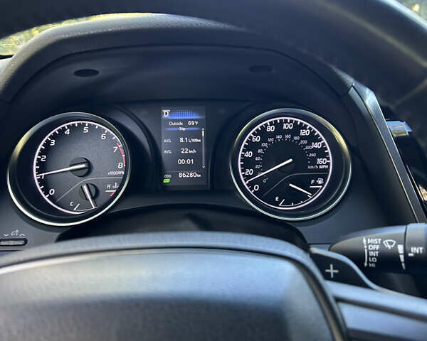 Синий Тойота Камри, объемом двигателя 2.49 л и пробегом 86 тыс. км за 20000 $, фото 20 на Automoto.ua