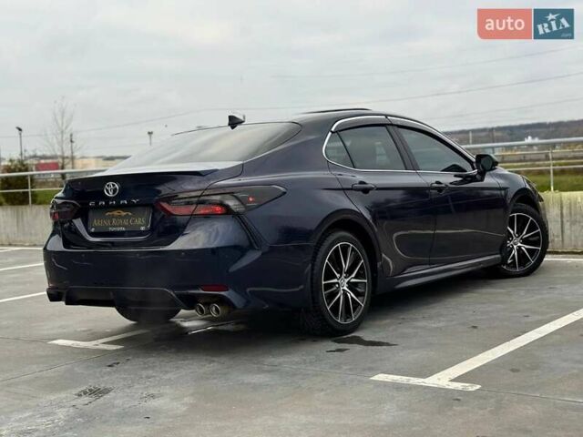 Синий Тойота Камри, объемом двигателя 2.49 л и пробегом 88 тыс. км за 22000 $, фото 14 на Automoto.ua