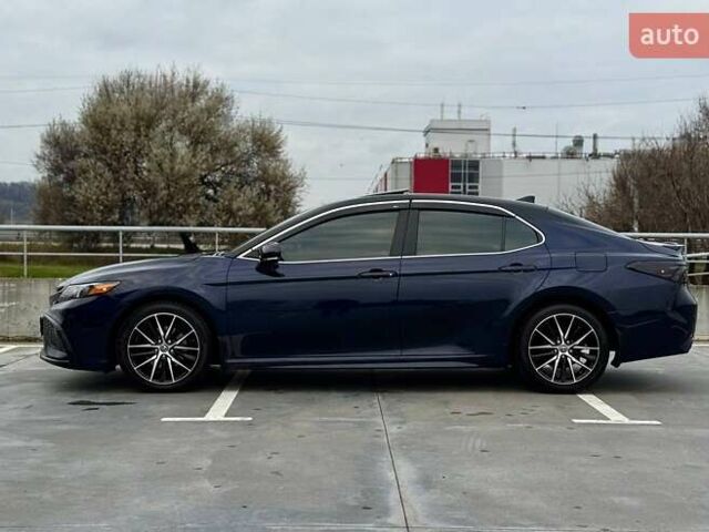 Синий Тойота Камри, объемом двигателя 2.49 л и пробегом 88 тыс. км за 22000 $, фото 16 на Automoto.ua