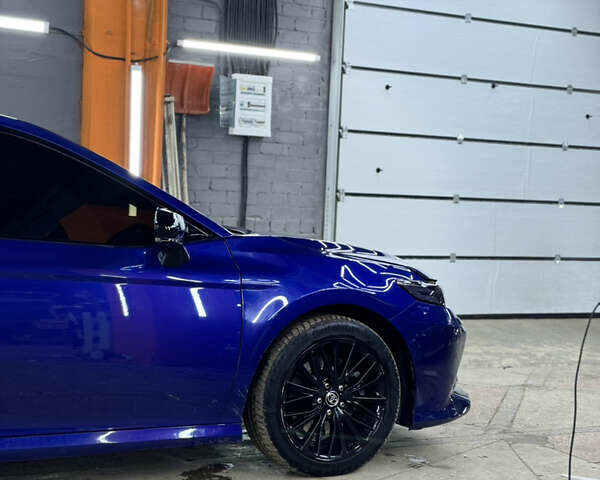 Синий Тойота Камри, объемом двигателя 2.49 л и пробегом 98 тыс. км за 24500 $, фото 3 на Automoto.ua