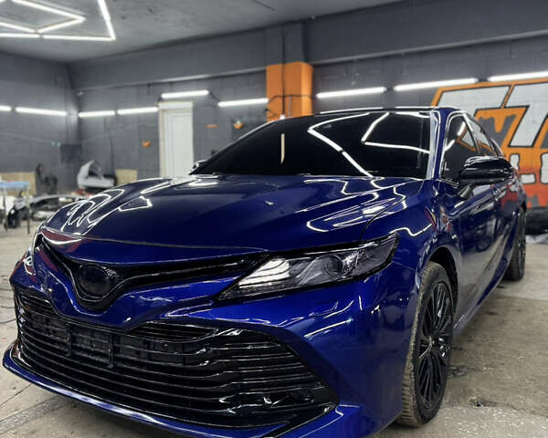 Синий Тойота Камри, объемом двигателя 2.49 л и пробегом 98 тыс. км за 24500 $, фото 14 на Automoto.ua
