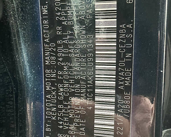 Синий Тойота Камри, объемом двигателя 2.49 л и пробегом 198 тыс. км за 19700 $, фото 43 на Automoto.ua