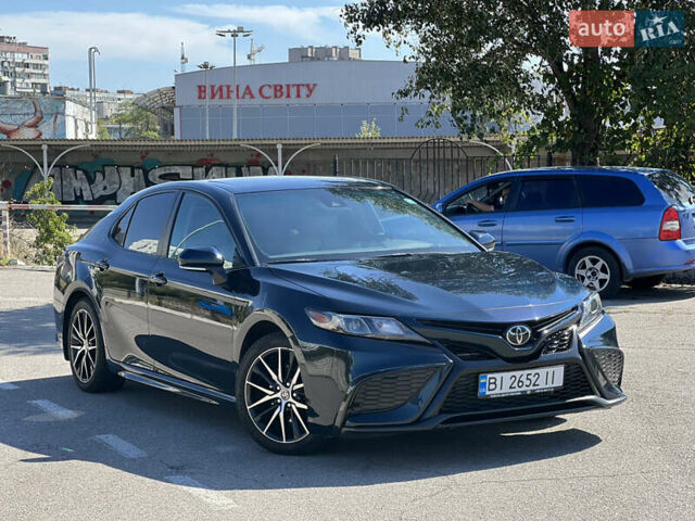 Синий Тойота Камри, объемом двигателя 2.49 л и пробегом 90 тыс. км за 24999 $, фото 7 на Automoto.ua