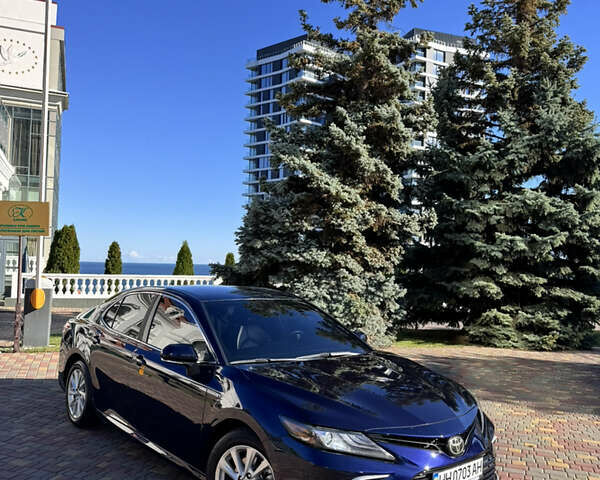 Тойота Камри 2021 в Одессе на Automoto.ua Синий Тойота Камри, объемом двигателя 2.49 л и пробегом 76 тыс. км за 21000 $, фото 18 на Automoto.ua