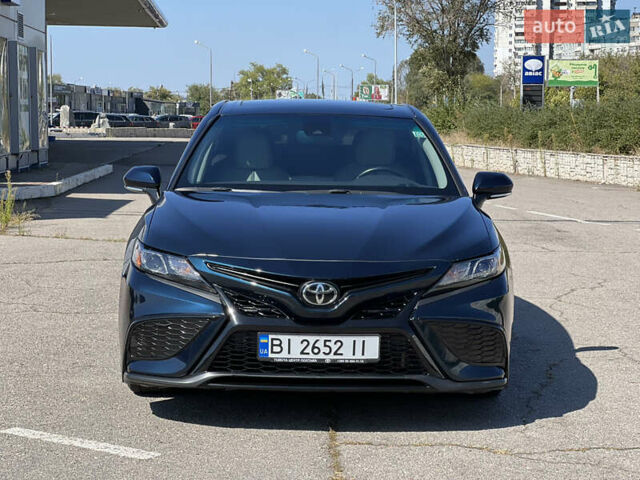 Синий Тойота Камри, объемом двигателя 2.49 л и пробегом 90 тыс. км за 24999 $, фото 3 на Automoto.ua