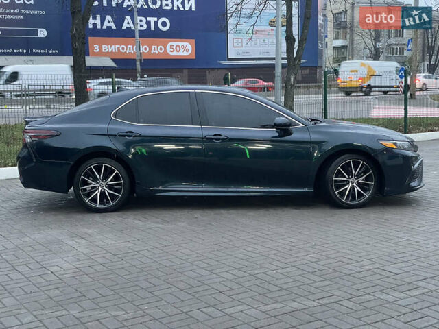 Синий Тойота Камри, объемом двигателя 2.49 л и пробегом 52 тыс. км за 23700 $, фото 9 на Automoto.ua
