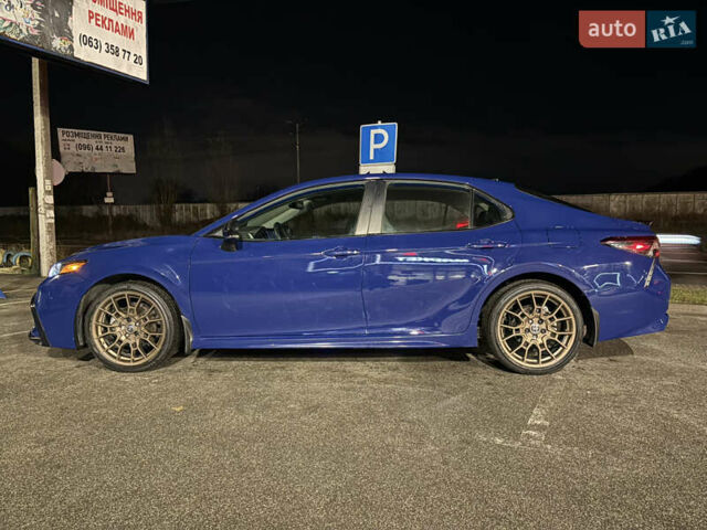 Синий Тойота Камри, объемом двигателя 2.49 л и пробегом 48 тыс. км за 29900 $, фото 4 на Automoto.ua