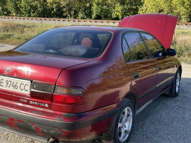 Красный Тойота Карина, объемом двигателя 2 л и пробегом 380 тыс. км за 2500 $, фото 15 на Automoto.ua