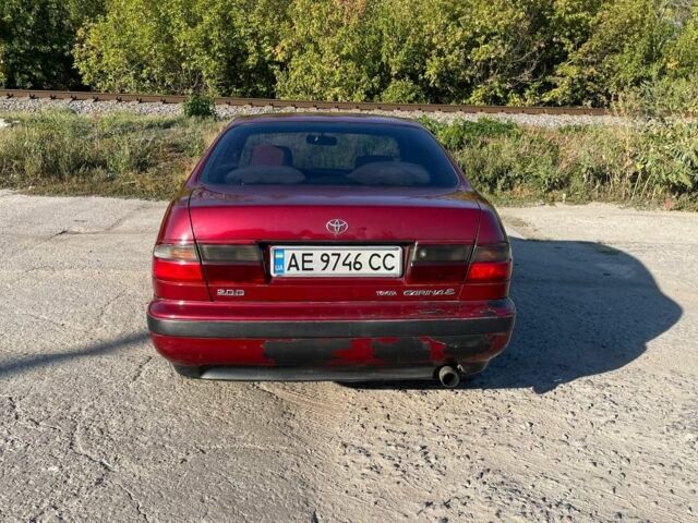 Красный Тойота Карина, объемом двигателя 2 л и пробегом 320 тыс. км за 3500 $, фото 22 на Automoto.ua
