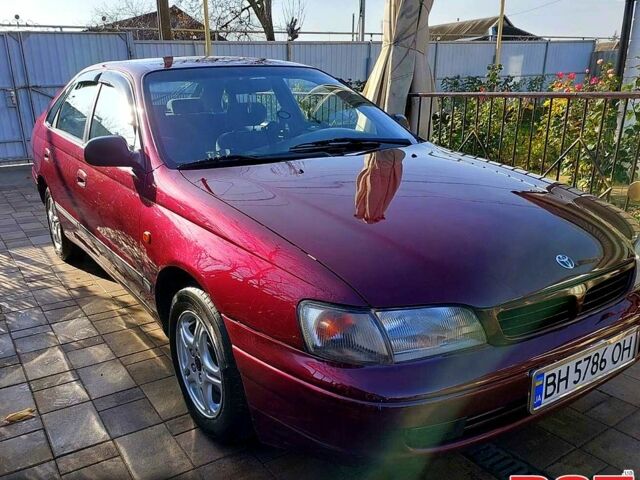 Красный Тойота Карина, объемом двигателя 1.8 л и пробегом 344 тыс. км за 3100 $, фото 11 на Automoto.ua