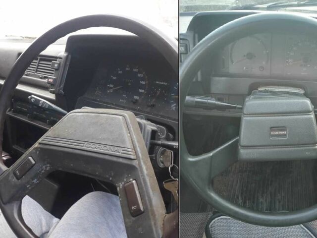 Серый Тойота Карина, объемом двигателя 2 л и пробегом 437 тыс. км за 721 $, фото 2 на Automoto.ua