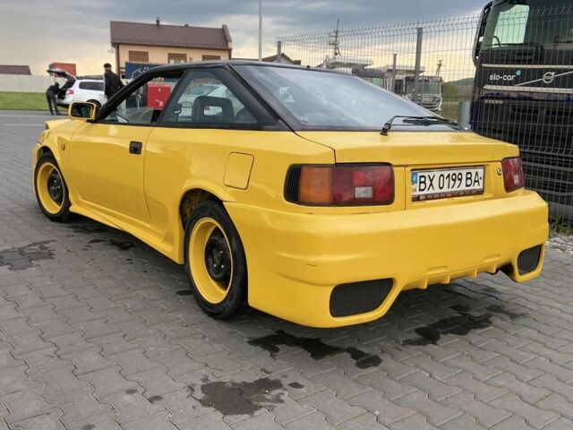 Желтый Тойота Селика, объемом двигателя 0.15 л и пробегом 300 тыс. км за 1600 $, фото 1 на Automoto.ua
