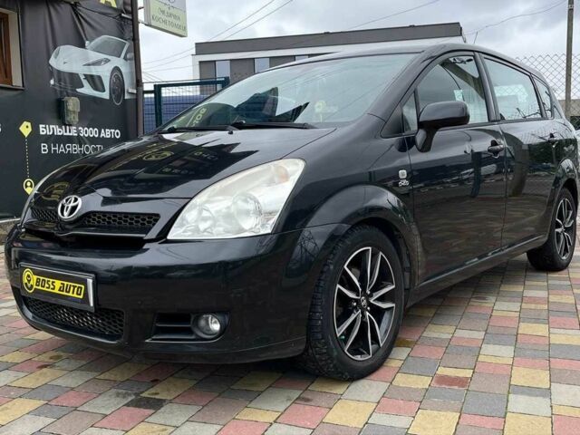 Черный Тойота Королла Версо, объемом двигателя 2 л и пробегом 200 тыс. км за 5500 $, фото 2 на Automoto.ua