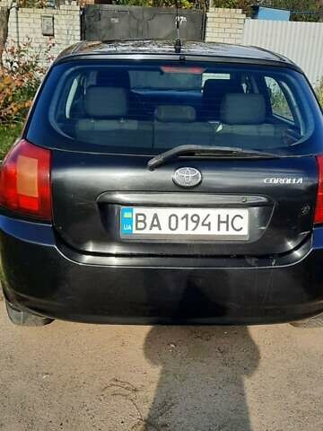 Черный Тойота Королла, объемом двигателя 1.6 л и пробегом 204 тыс. км за 4350 $, фото 4 на Automoto.ua