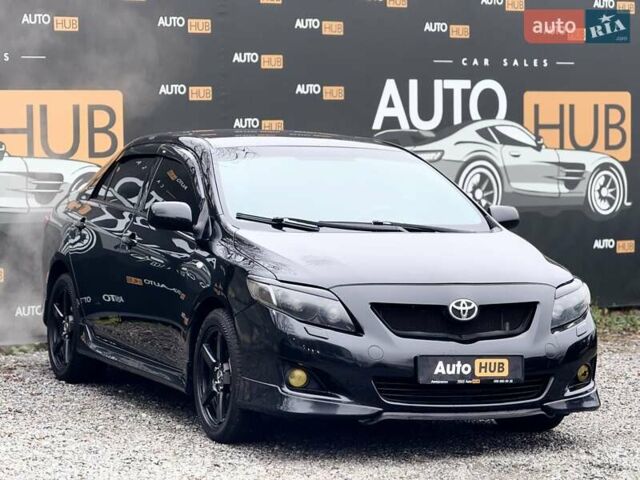 Черный Тойота Королла, объемом двигателя 1.6 л и пробегом 221 тыс. км за 6600 $, фото 2 на Automoto.ua