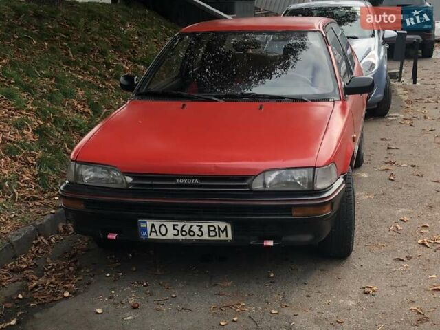 Красный Тойота Королла, объемом двигателя 1.28 л и пробегом 340 тыс. км за 1700 $, фото 1 на Automoto.ua
