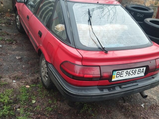 Красный Тойота Королла, объемом двигателя 1.3 л и пробегом 350 тыс. км за 1700 $, фото 4 на Automoto.ua